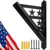 J JACKCUBE DESIGN Flag Pole Holder Heavy Duty Stainless Steel