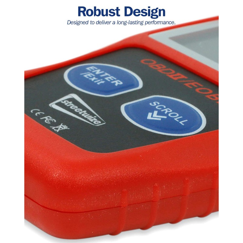 Streetwize - Multilingual OBDII Vehicle Diagnostic Code Reader | OBD2