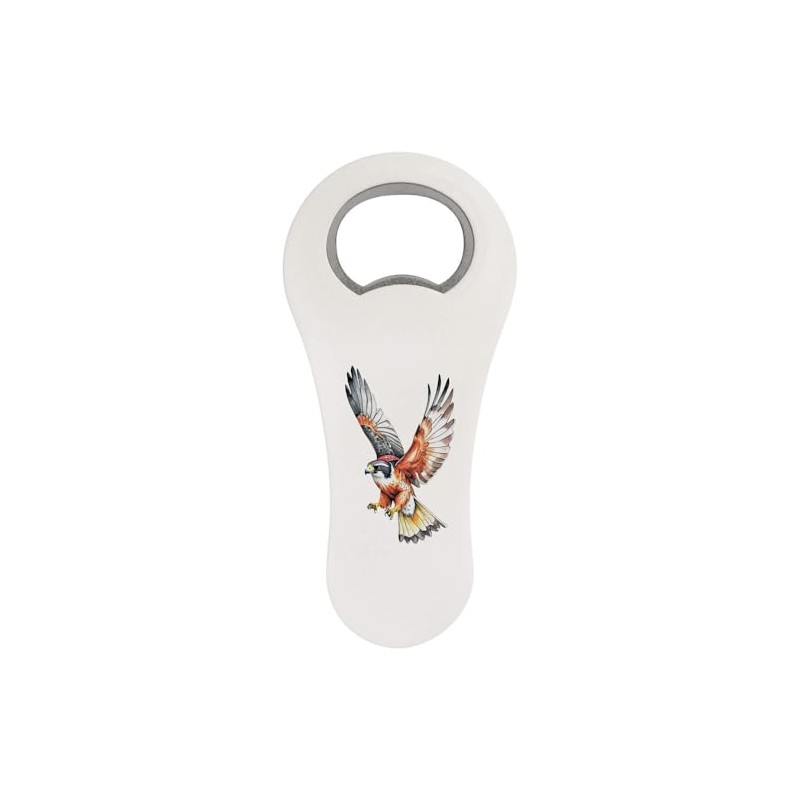 'Falcon Ready to Catch Its Prey' Bottle Opener Fridge Magnet