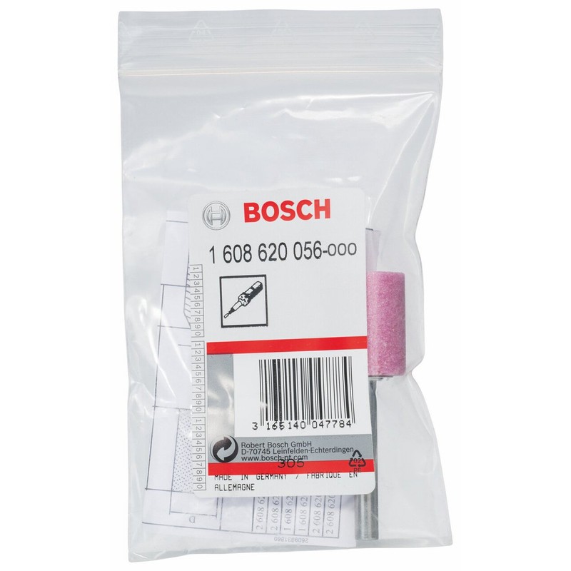 Bosch 1608620056 Grinding Stone Cylin Med Hard, 25mm