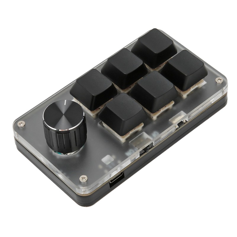 Mini Keypad Knob Design Red Switch Dual Mode Plug and