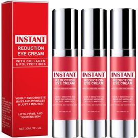 Instant Eye & Face Lift Cream: Rapid Under Eye Bags,Wrinkles (3 Pcs)