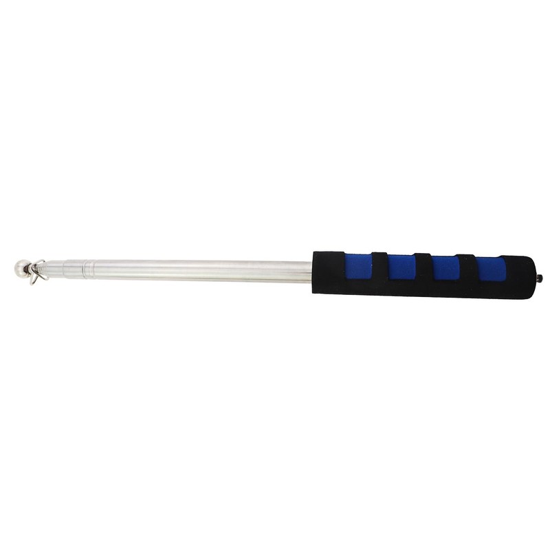 CTWHA Guided Tour Flagpole 1.6m Stainless Steel Telescopic Flagpole Whip