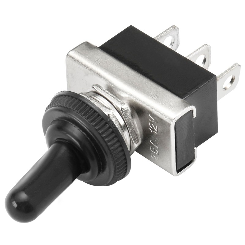 Heschen Toggle Switch, KN3D-103, On/Off/On (On/Off/On) Switch, 25A 12V, 3-Pin