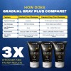 Gradual Gray PLUS Shampoo - Darkening + Thickening - 3x