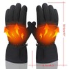 Winter Heated Gloves Waterproof Electric Thermal Glove Non Slip and