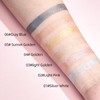 Hppsctink 2pcs Flüssiger Lippenstift, 2.4g Silber Weiß Lippenstift und 2.4g