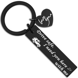 isiyu Drive Safe Keychain Gifts for Boyfriend Girlfriend Cool Mens Womens Anniversary Husband Wife Couples Birthday Valentine’S Day Gifts for Him Her Friends Female Best Friend Funny Gag