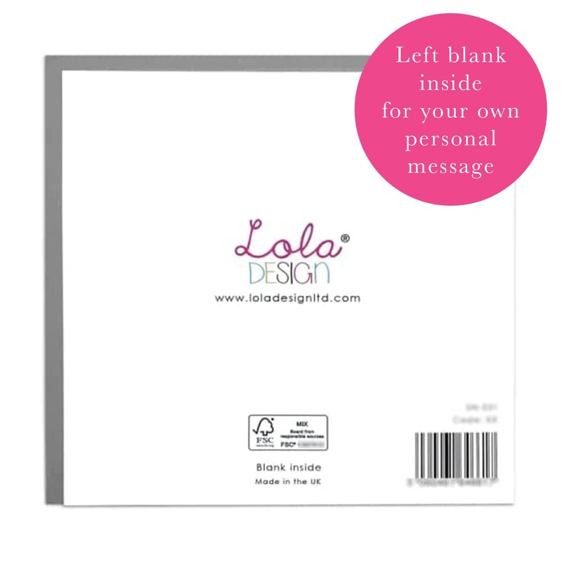 Lola Design - Happy Easter Card - Blank Cards and
