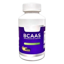 BCAA Aminoácidos LayRoch 120 Tabletas 1750mg Sin Sabor Suplemento Deportivo