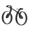 Minimalistic Bike Sculpture Metal Modern Wire Framed Style Bike Ornament