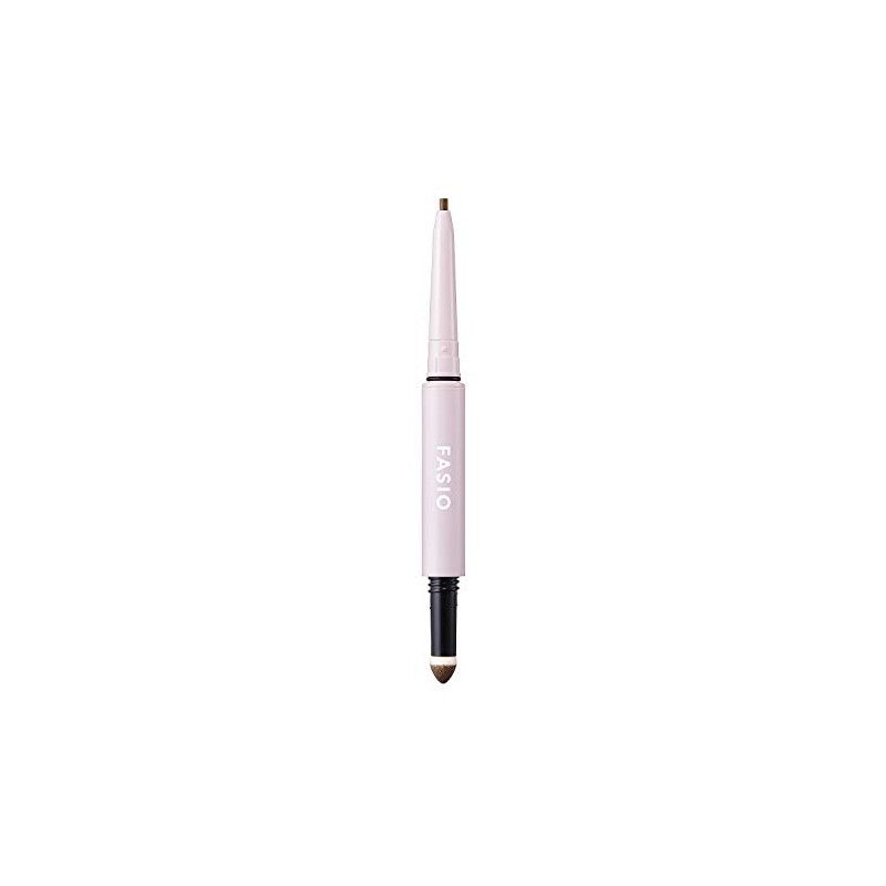 FASIO Pencil & Powder Eyebrow 03, Light Brown, 0.02 oz
