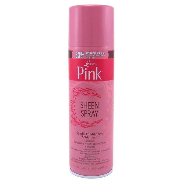 Lusters Pink Sheen Spray 15.5 Ounce With Sunscreen (414ml) (2 Pack)