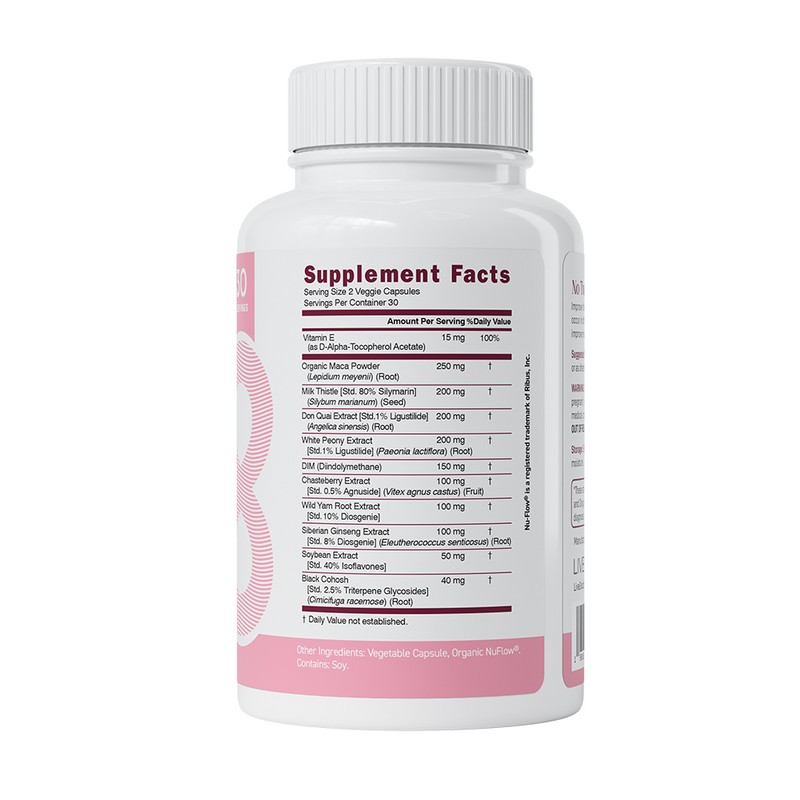 LiveGood Hormonal Balance for Women, Ease Cramps, Bloating, Mood, Energy,