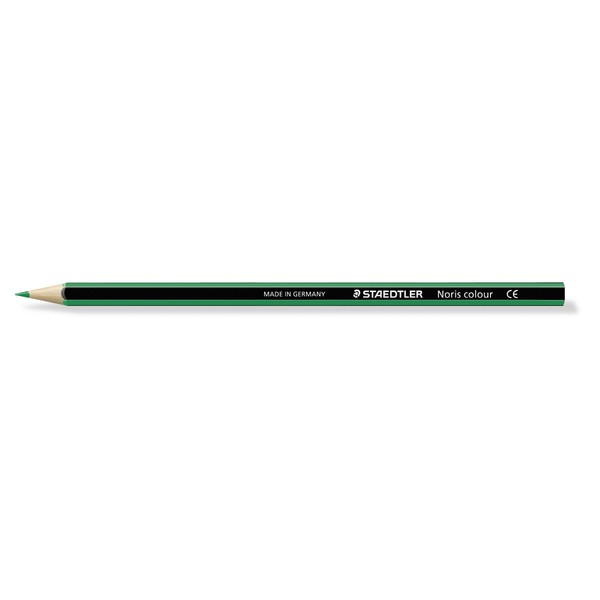 Noris Colour 185-5 Colouring Pencil - Green (Pack 12)