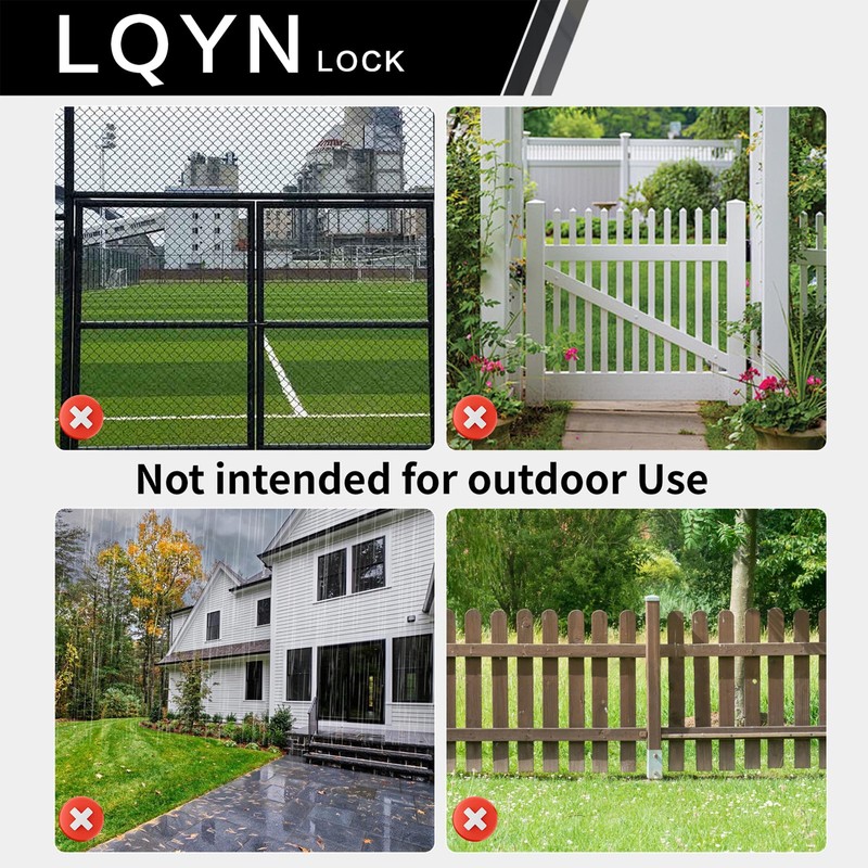 Combination Lock, LQYN Standard Dial Combination Lock, Pack of 12;