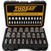 Screw Extractor Set, 25 Piece Easy Out Bolt Extractor Set,