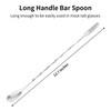 Bar Spoon Cocktail Mixing Spoon - Cuttte 2pcs Cocktail Stirrers
