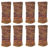Toyo Case CSK-MK-01 Chair Socks, Red, Heathered Yarn, 8 Pairs