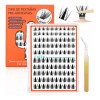 Racimos Extensiones De Pestañas Autoadhesivas Naturales Diy
