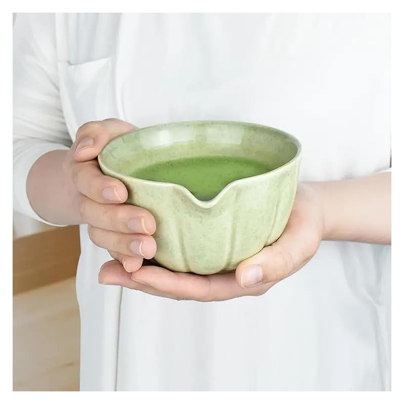 Bushora Matcha Whisk Set – Handcrafted Ceramic Bowl, 100% Natural