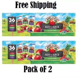 Apple & Eve (2 Pack) Apple & Eve 100% Juice Variety Pack (6.75 fl. oz., 36 pk.)