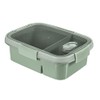 CURVER 250000 Go Rectangular Storage Container 0.6 L + 0.3
