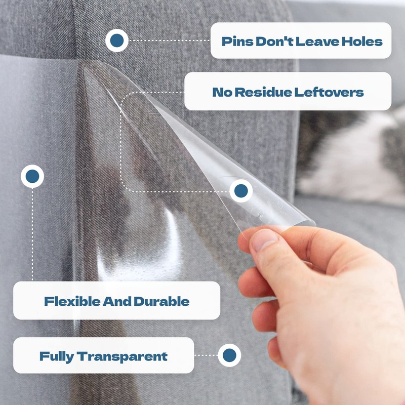 KatSupreme Cat Scratch Furniture Protector - Couch and Sofa Guards