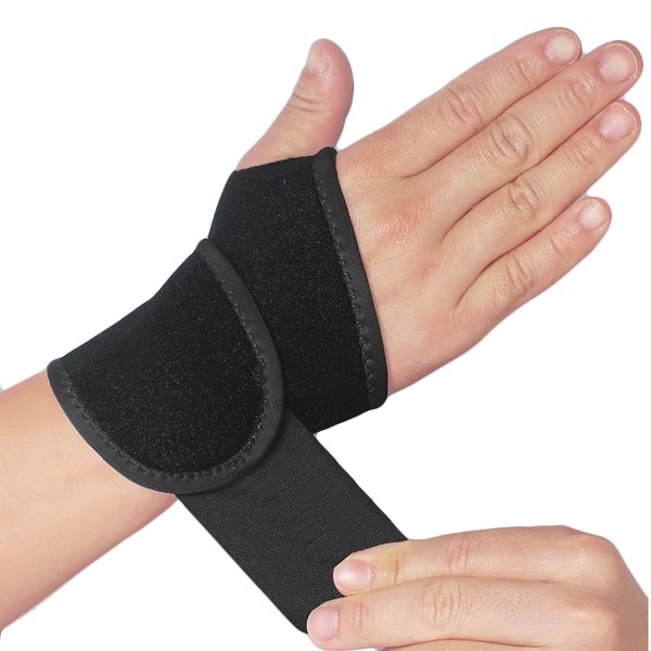 YUNYILAN 2 Pack Wrist Support Brace/Carpal Tunnel/Wrist Brace/Hand Support, Adjustable