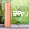 NORMAN JR Copper Water Bottle 550ml - Gift Box of