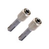 Pack of 2 SDS Plus Adaptor 6.35 mm, Hex Shank