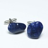 Custom Sodalite Stone Cufflinks - 1 Set