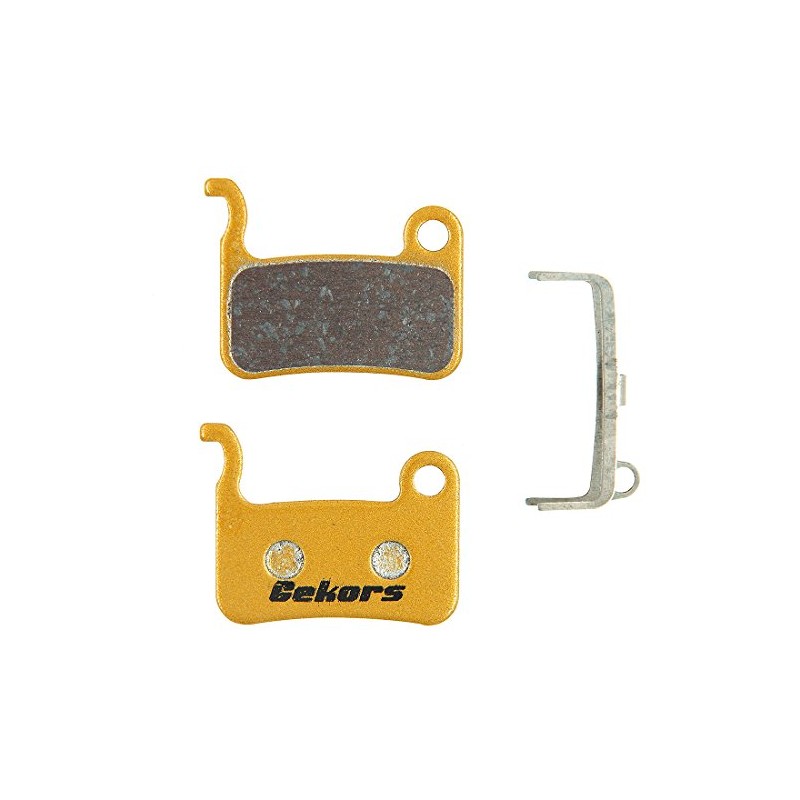 Gekors Metallic Bicycle Disc Brake Pads Shimano XTR/Deore/XT/SLX/Hone/Alfine, 1 Pair