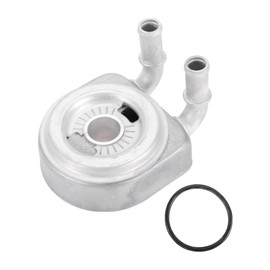 REPAIROCK Engine Oil Cooler for Peugeot 307 2.0L 2003-2009 Transmission Oil Cooler Trans Cooler with 1 Pcs O-ring Seals No.1103N0 Aluminum Alloy Silver Tone