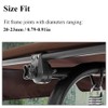 SEIWEI Canopy Accessories, Garden Swing Canopy Replacement Plastic Fittings for