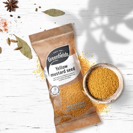 Greenfields Yellow Mustard Seeds, 100g