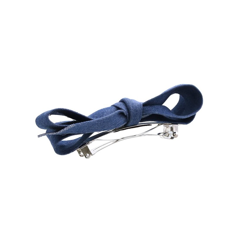 Vingtaine H7554-BL- Dungaree Dungaree Denim Hair Clip, Hair Accessories, Stylish