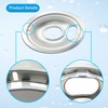 Drip Pan Electric Stove Burner Covers for Whirlpool W10278125 W10196405