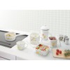 Horo Sumikko Gurashi Enamel Cube Stocker, White, Size: Approx. W4.8