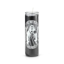 7 Day Santisima Muerte (Holy Death) Candle Black, Spiritual Healing Spell-Casting Witchcraft Wishing Manifestation Magical Positive Energy Protection Blessing Ritual Wish Candles