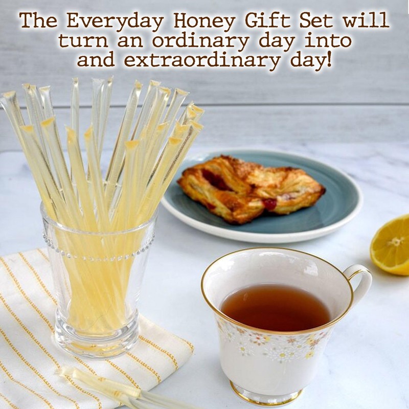 Savannah Bee Company Honey Straws 12 Pack - Healthy Snacks