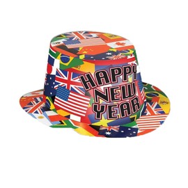 Beistle 88577-25 International Hi Party Favors, 25 Hats Per Package, One Size Fits Most