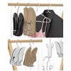 Leoyoubei 10 Pack Stainless Steel Shoes Hanger Drying Rack for