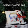 Christmas Gift Set -Bunny Plush Toy, Christmas Mug, Tote Bag,