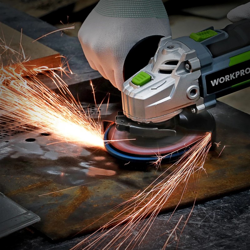 WORKPRO 10PC Flap Disc 40/60/80/120Gr