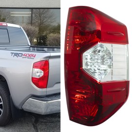 Boine Compatible With 2014 2015 2016 2017 2018 2019 2020 2021 Toyota Tundra Pickup Right Passenger Side Red Tail Light Housing Replace 81550-0C100 (Right Passenger Side)