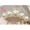 Seleny Pearl Claw Clips (Clear, 11 cm)