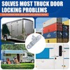 Fuoequl Trailer Hasp Bolt Kit for Trailer Cam Action Hasp