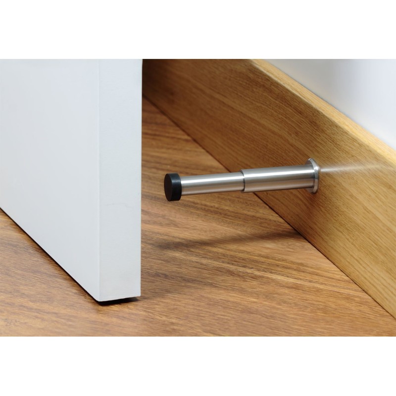 EVI Herrajes 040182TPRAM I-182 Wallstop Black Rubber 88mm-120mm