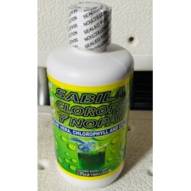 G.M.J New Sabila Clorofila y Nopal Liquido Chlorophyll  Aloe Vera & Cactus 32oz Liquid